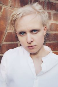 Portrait of a beautiful young woman