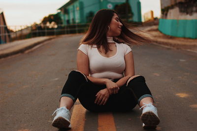 sitting