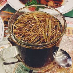 Close-up of food in bowl