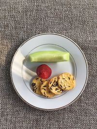 Close-up of food in plate