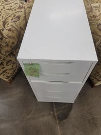 High angle view of white paper on table