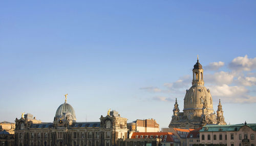 Buildings in city against sky. cityscape. dresden