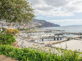 The city of funchal in portugal