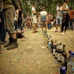 Man looking at camera