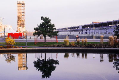 View of built structure in city