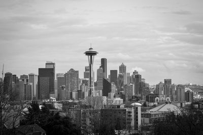 Cityscape against sky