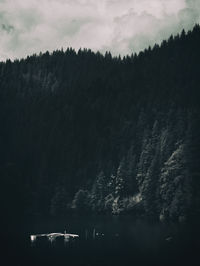 Scenic view of mountain against sky