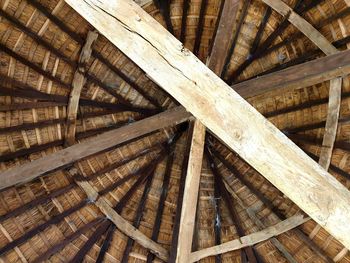 Low angle view of roof