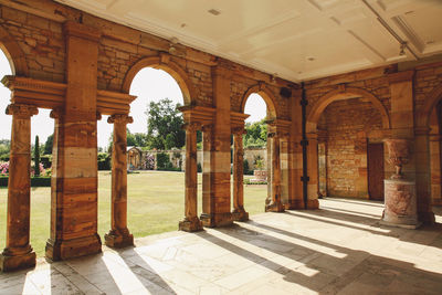 Corridor of building