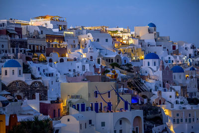 View of buildings in city