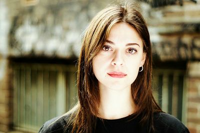 Portrait of young woman