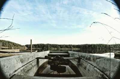 View of built structure against sky