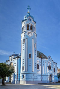 Church of st. elizabeth  known as blue church catholic church in bratislava, slovakia