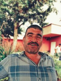 Portrait of a smiling young man