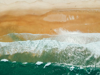 Aerial view of beach