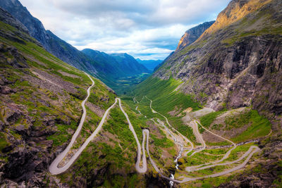 Storseisundet bridge, atlantic ocean road norway taken in 2017