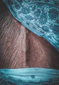 High angle view of woman in swimming pool