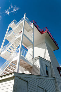 Low angle view of building against sky