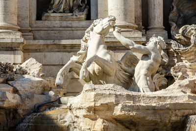 Statue of  fontana di trevi 