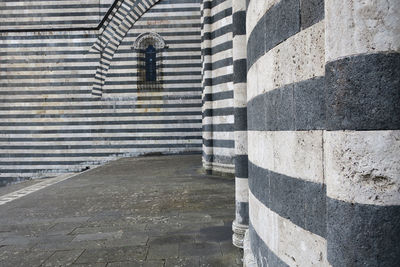 Staircase of historic building