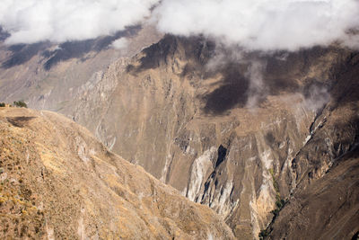 Scenic view of mountains