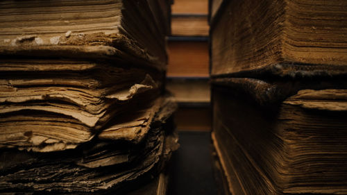 Full frame shot of wood