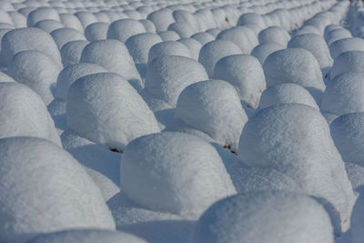 Full frame shot of snow