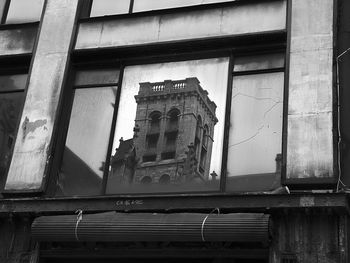 Low angle view of old building