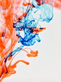 Abstract image of multi colored wall