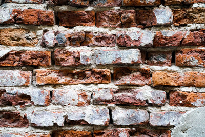 Full frame shot of stone wall