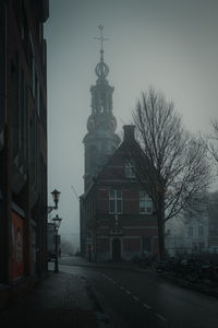 Low angle view of church