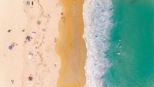 Close-up of beach