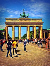 large group of people