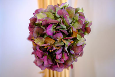 Close-up of pink rose bouquet