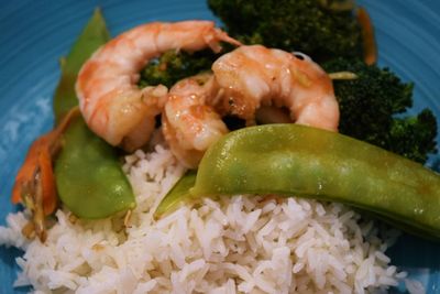 Close-up of food on plate