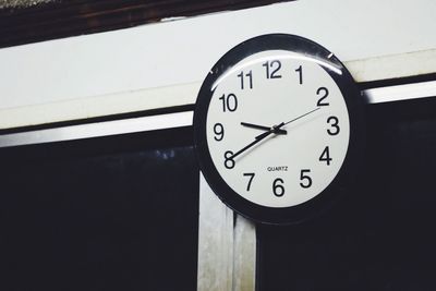 Close-up of clock