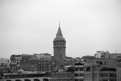 Galata tower and citycape