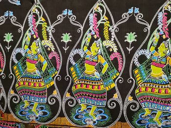 Full frame shot of multi colored umbrellas