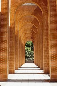 Corridor of historical building