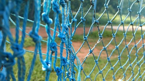 Close-up of chainlink fence