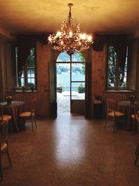 Interior of home