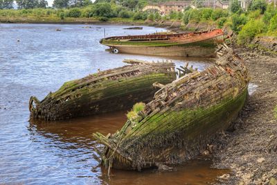 Scenic view of river