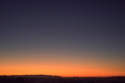 Scenic view of sky at night