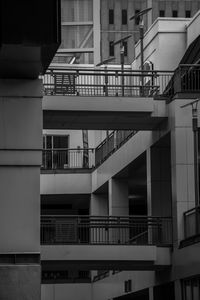 Low angle view of staircase