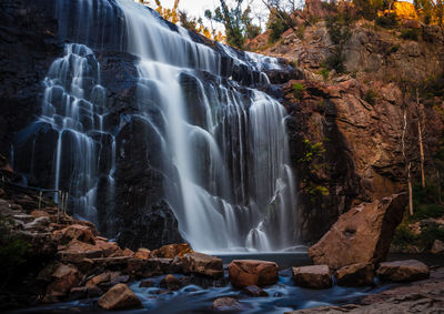 View of waterfall