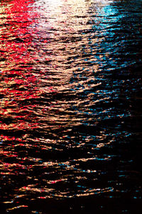 Full frame shot of red water