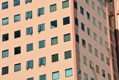 Full frame shot of building in city