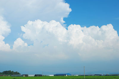 Scenic view of road against sky
