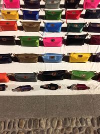 Full frame shot of multi colored pencils