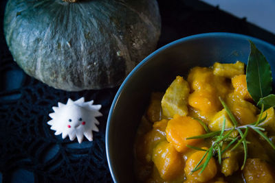 Close-up of food in bowl